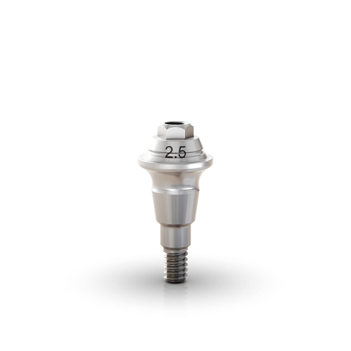 To‘g‘ri multi-unit abutment, Ø 4.8/2.5 mm